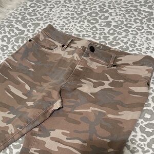 LOFT Camouflage Skinny Jeans